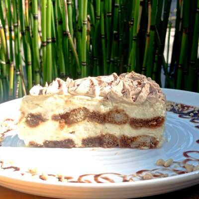 Torta de tiramisú
