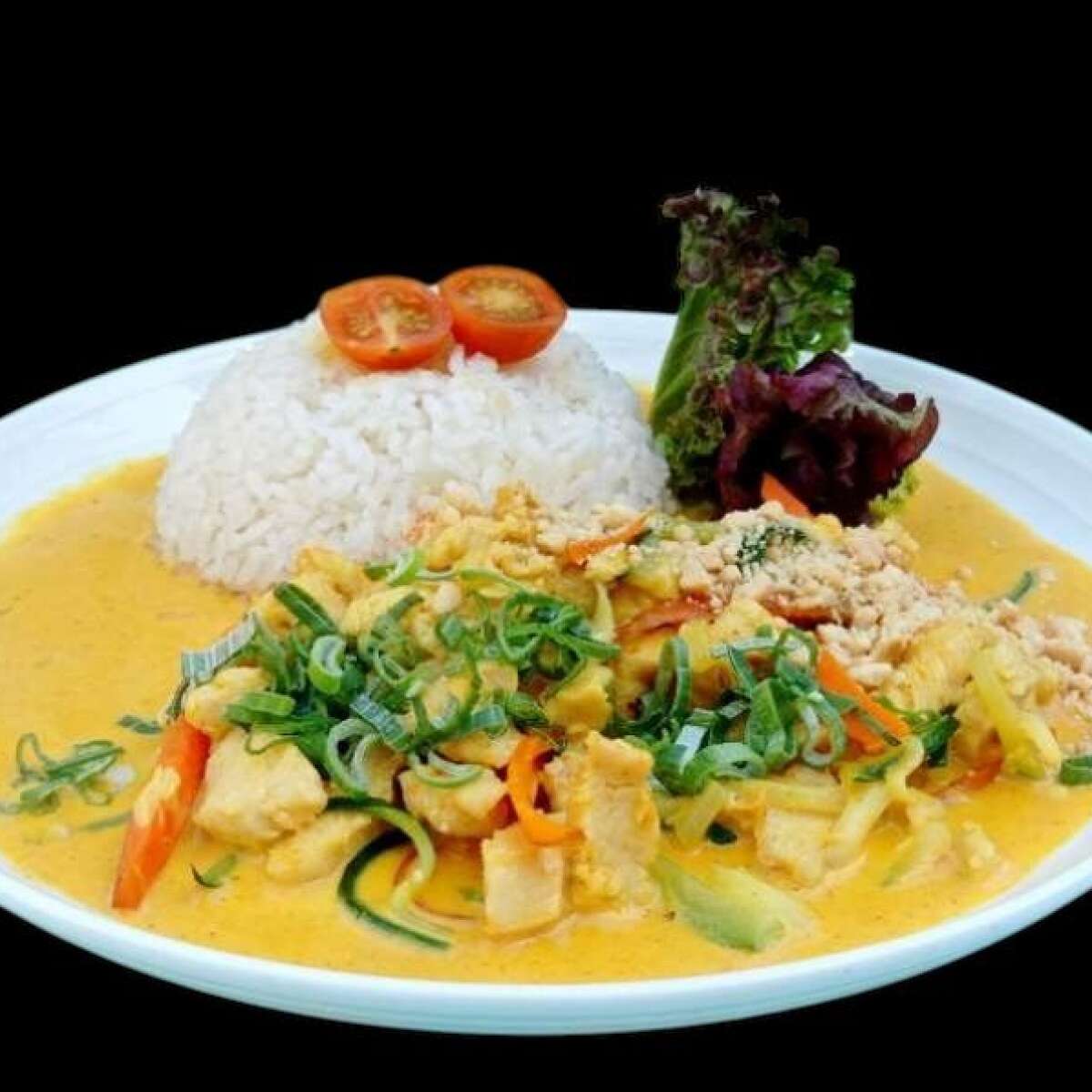 Curry de pollo